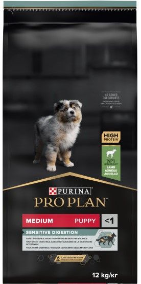 Purina PRO PLAN Medium Puppy SENSITIVE DIGESTION Lamm 12 kg