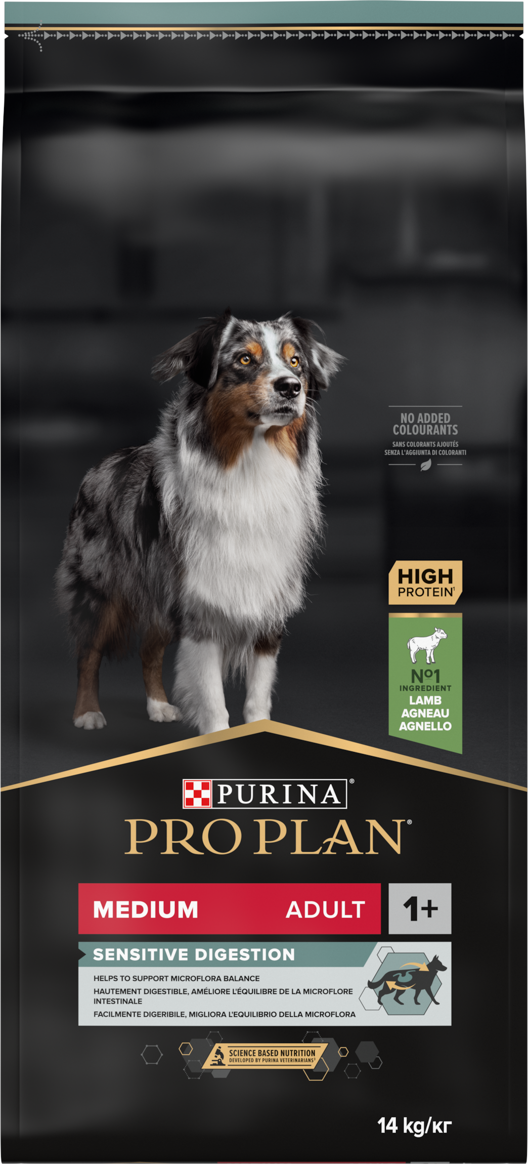 Purina PRO PLAN Medium Adult Sensitive Digestion Lamm 14 kg