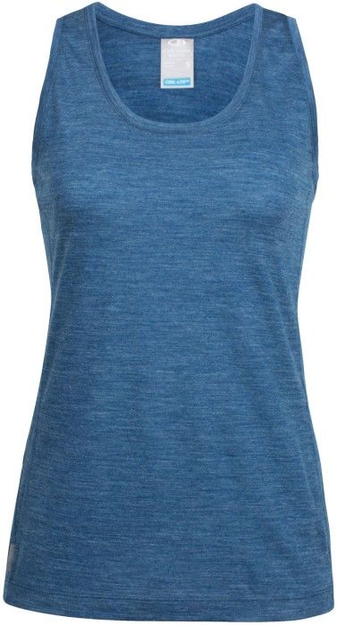 Icebreaker W's Sphere Tank Prussian Blue Hthr