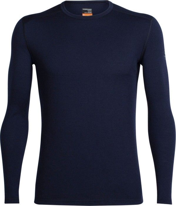 Icebreaker M's Oasis LS Crewe 200 Midnight Navy