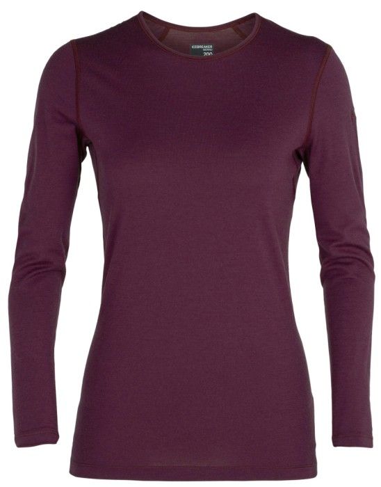 Icebreaker W's 200 Oasis LS Crewe Brazilwood