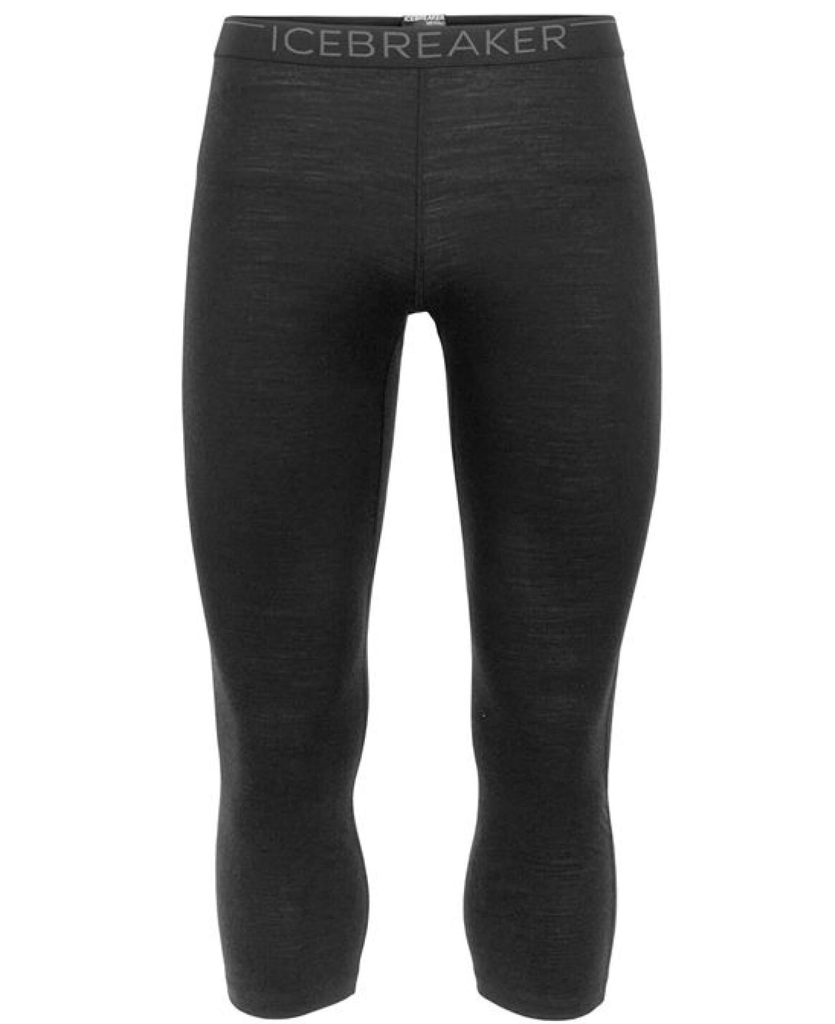 Icebreaker M 200 Oasis Legless Svart