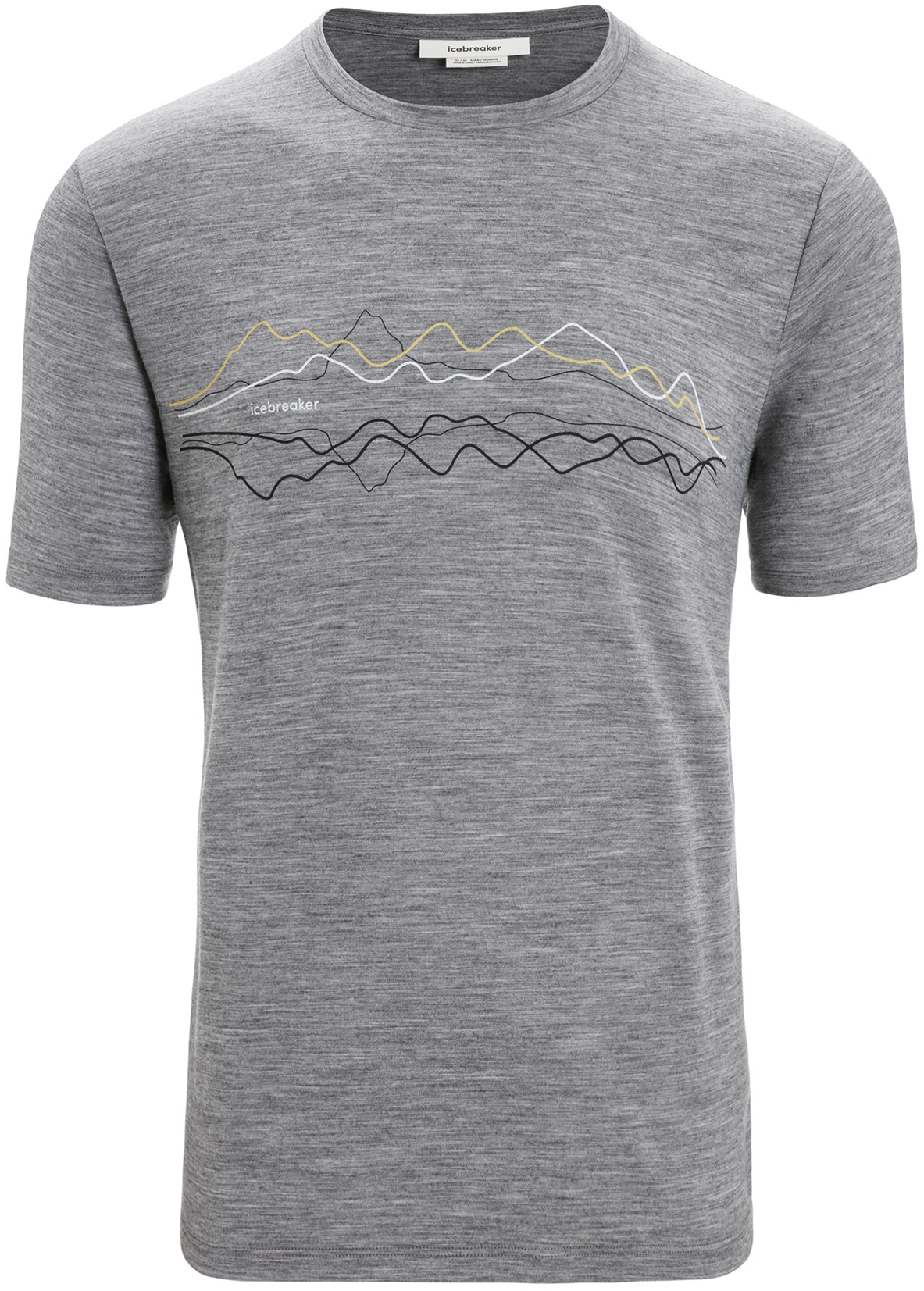 M's Tech Lite II SS Tee Gritstone Heather/Icebreaker