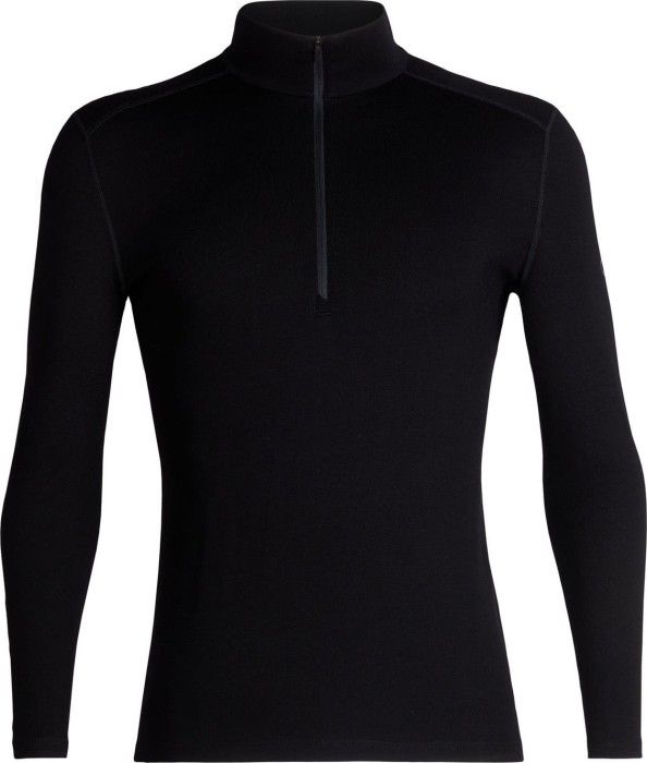 Icebreaker Ms Tech LS Half Zip 260 Black
