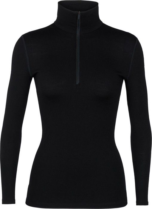 Icebreaker W's Tech LS Half Zip 260 Black