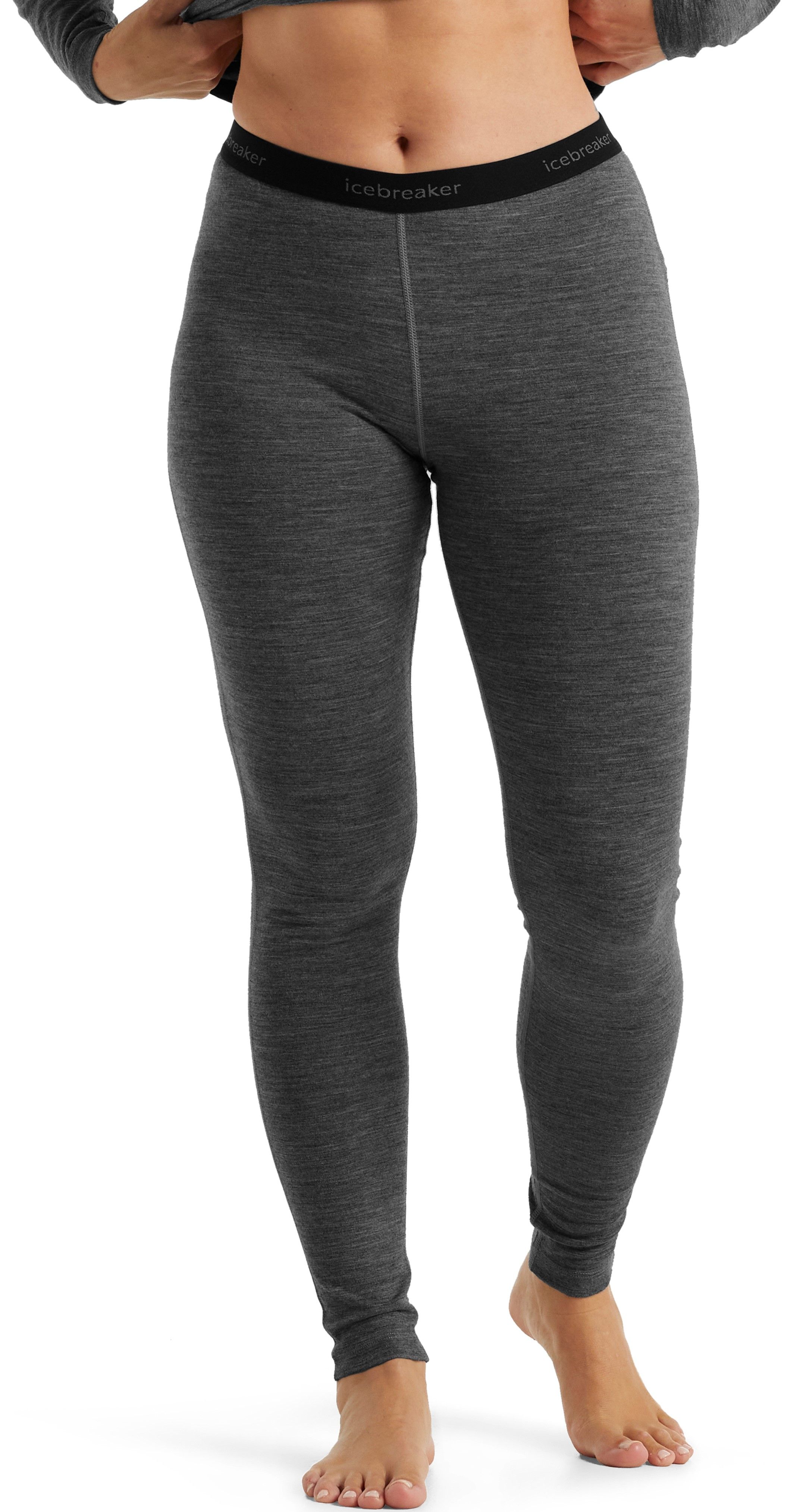 Icebreaker W's 200 Oasis Leggings Gritstone Heather
