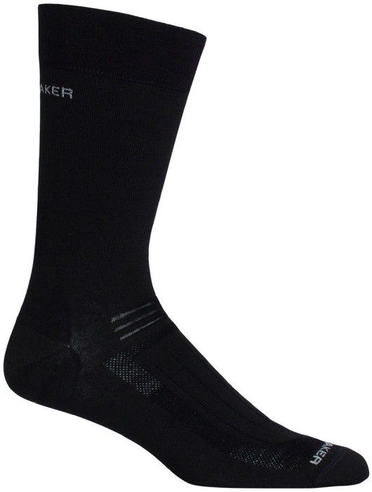 Icebreaker M's Hike UL Liner Crew Black