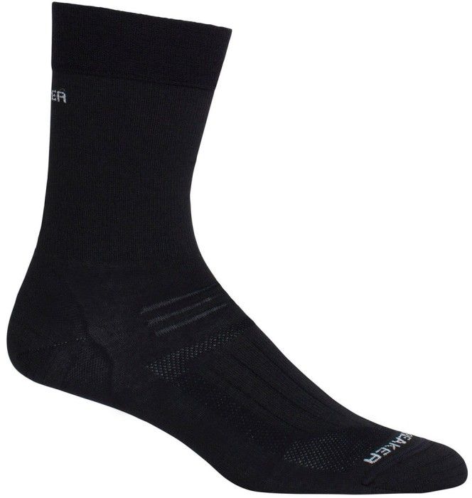 Icebreaker W's Hike UL Liner Crew Black