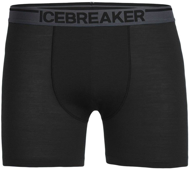 Icebreaker M's Anatomica Boxers Black/Monsoon