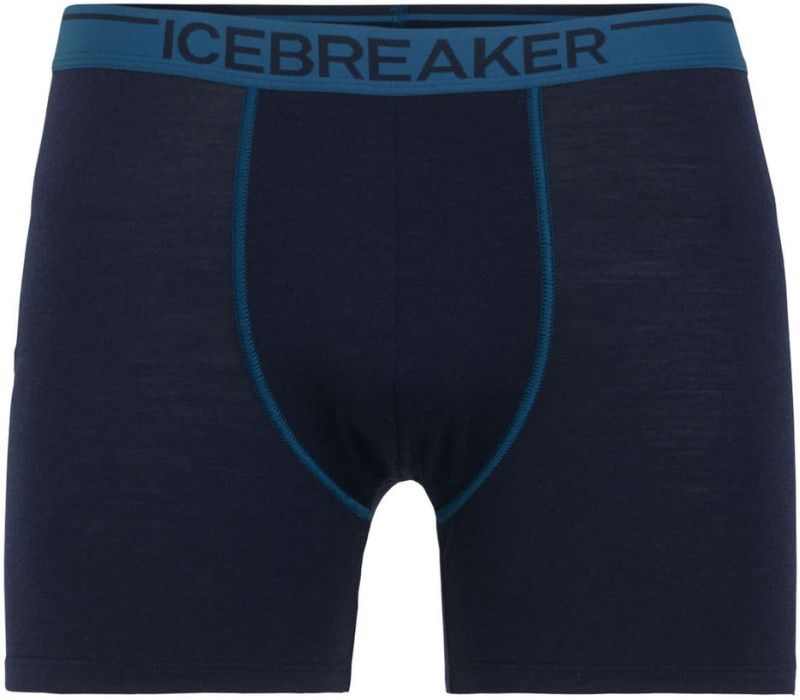 Icebreaker M's Anatomica Boxers Midnight Navy/Prussian
