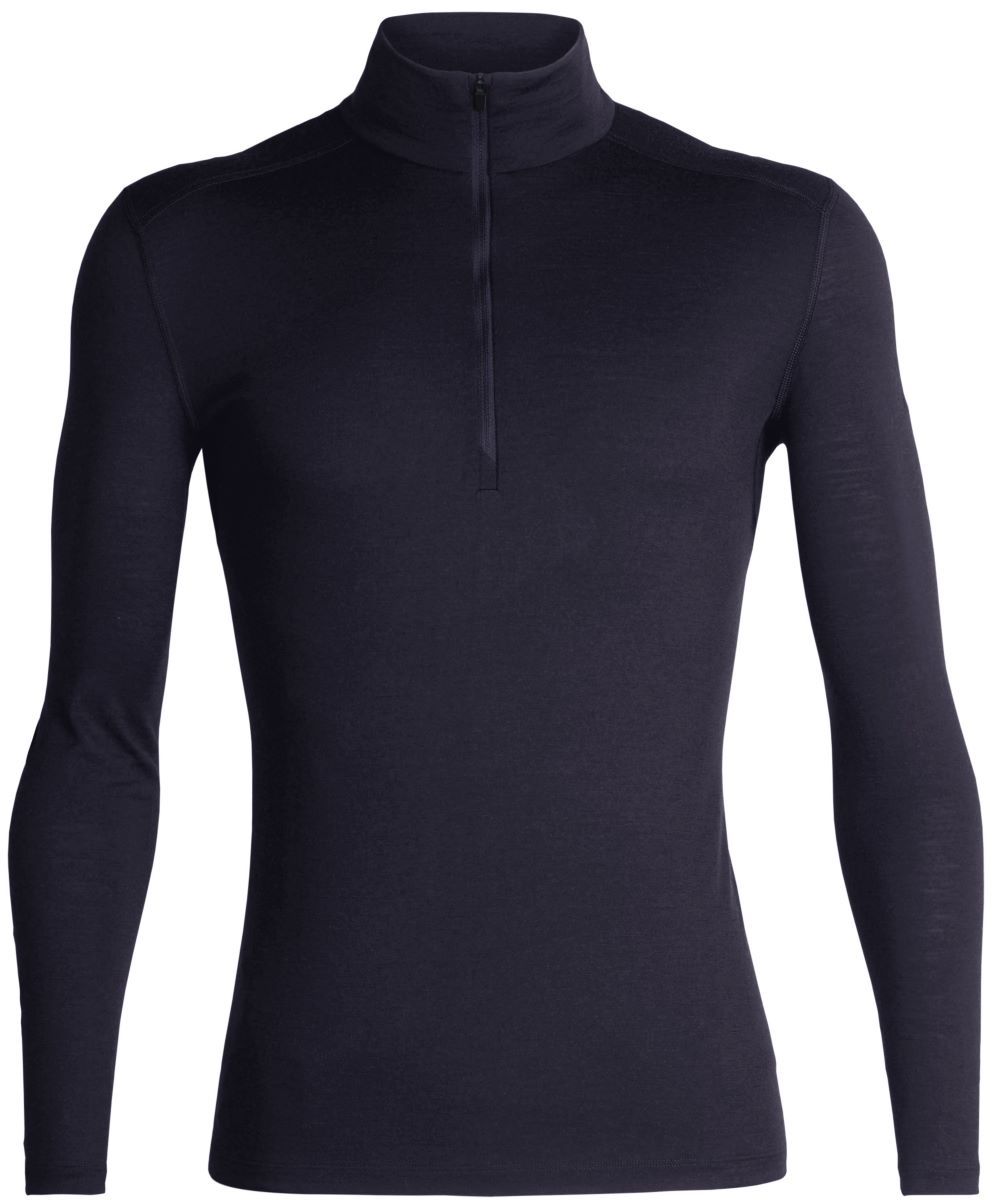 Icebreaker 200 Oasis LS Half Zip kerrastopaita, Midnight Navy