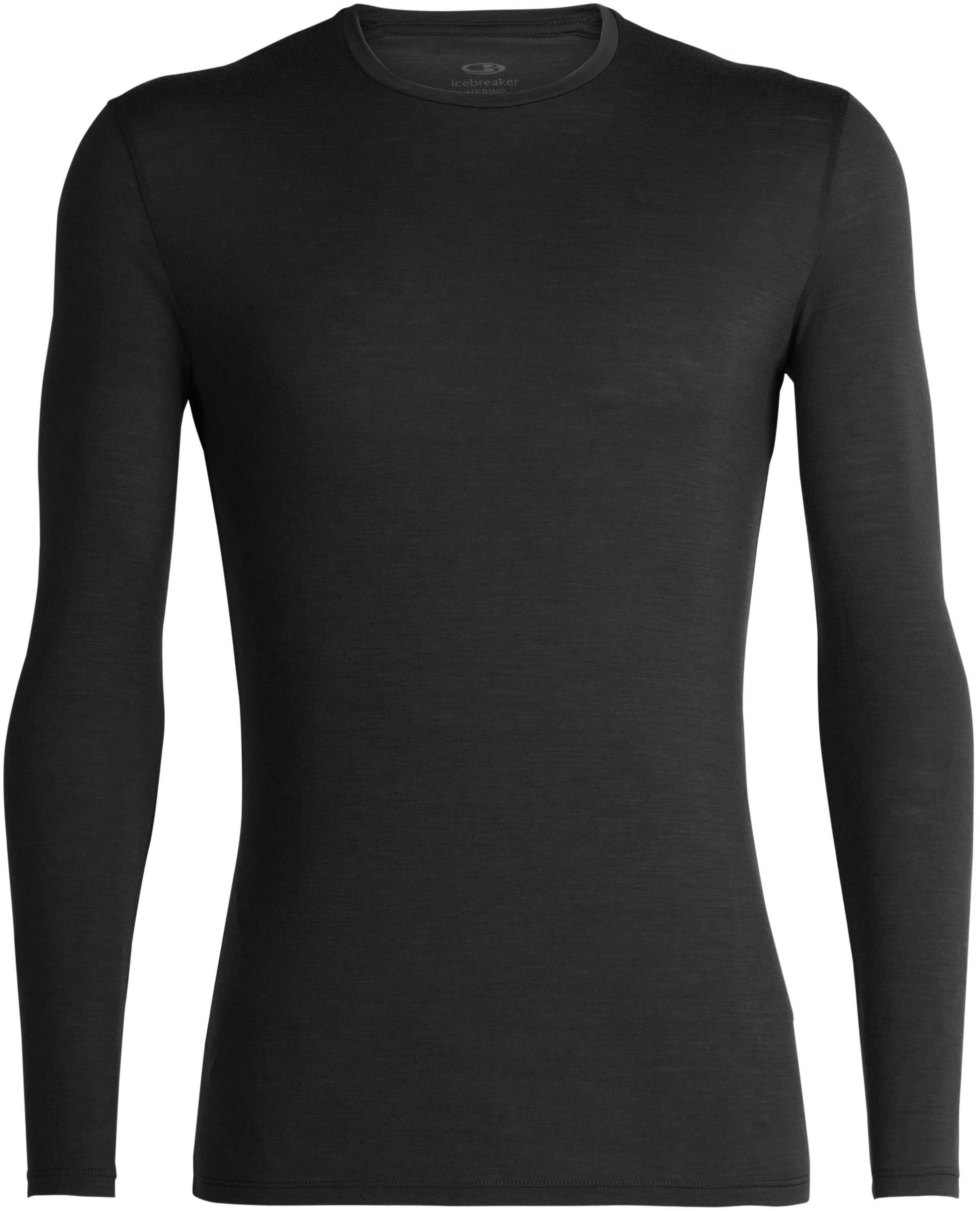 Icebreaker M's Anatomica LS Crewe Black