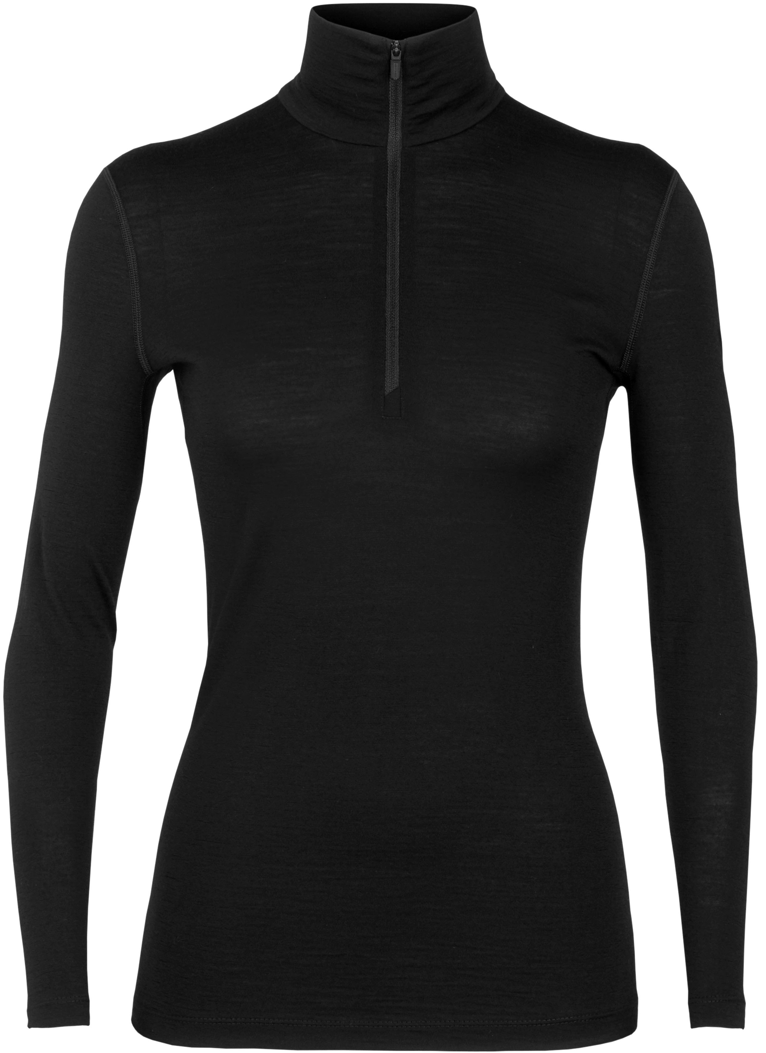 Icebreaker W's 200 Oasis LS Half Zip Black