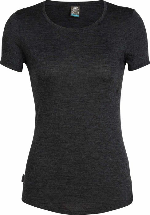 Icebreaker W's Sphere SS Low Crewe HTHR/Black