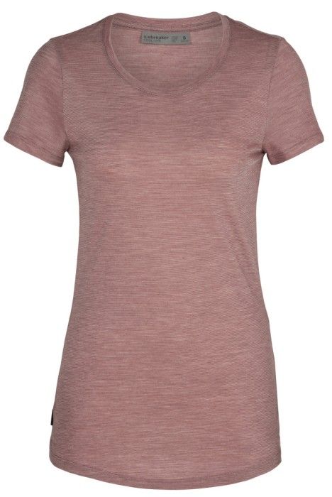 Icebreaker W's Sphere SS Low Crewe Stripe