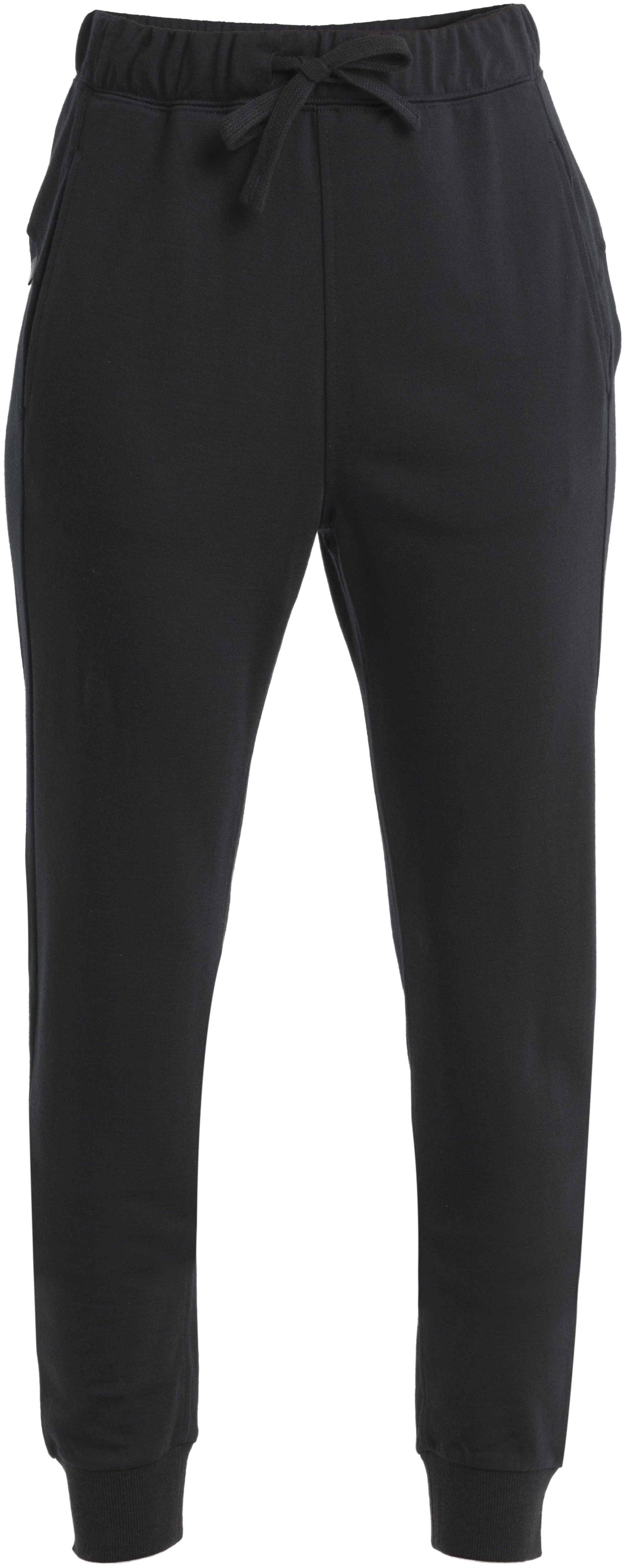 Icebreaker Merino Crush II Pants naisten merinocollarit, musta