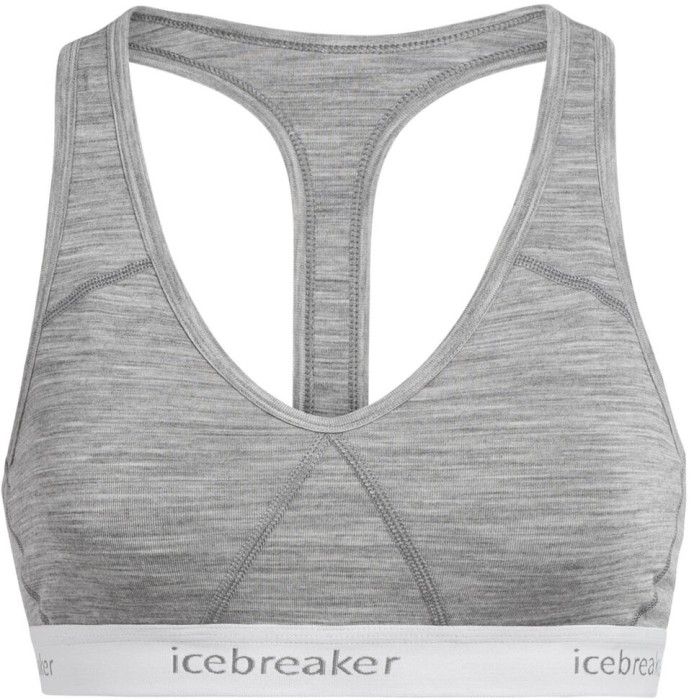 Icebreaker W's Sprite Racerback Bra Metro HTHR