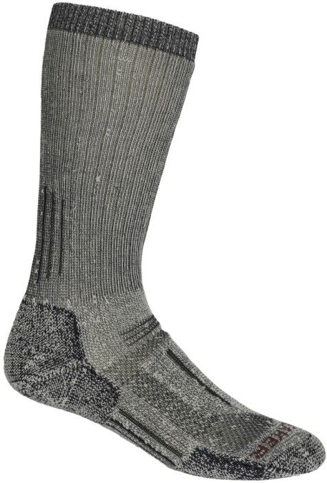 Icebreaker M's Mountaineer Mid Calf Heather/Espresso