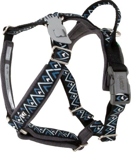 Hurtta Razzle-Dazzle Y-sele 35-45 cm Blackberry