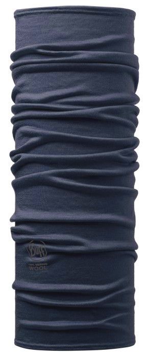 Buff Lightweight Merino Wool Solid Denim