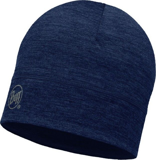 Buff Lightweight Merino Wool Hat Solid Denim