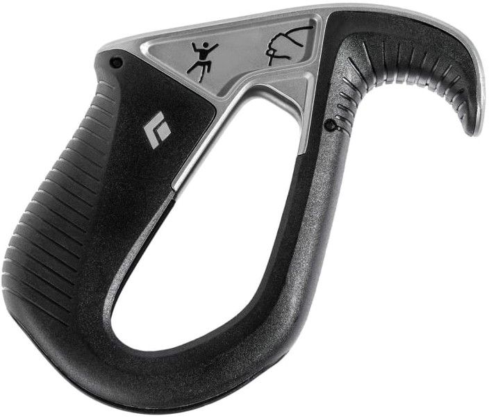 Black Diamond ATC-Pilot yhden köyden köysijarru, musta