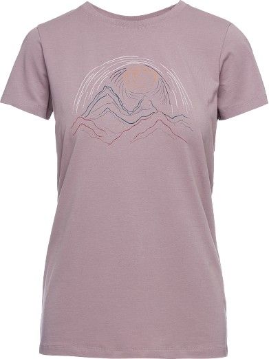 Black Diamond W's Summit Scribble Tee Wood Violet
