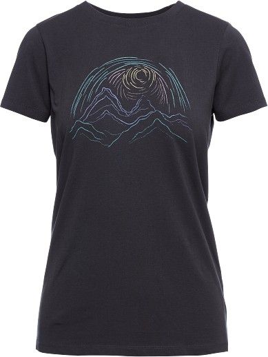 Black Diamond W's Summit Scribble Tee Carbon