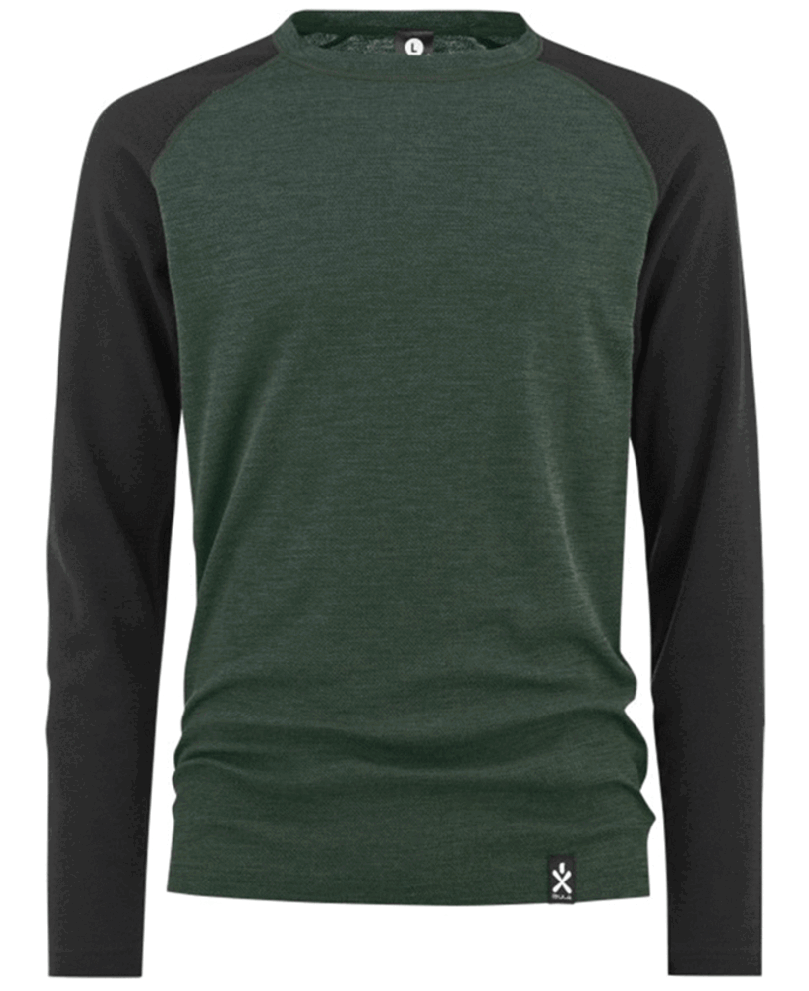 Bula Norm Merino Wool Crew BLACK