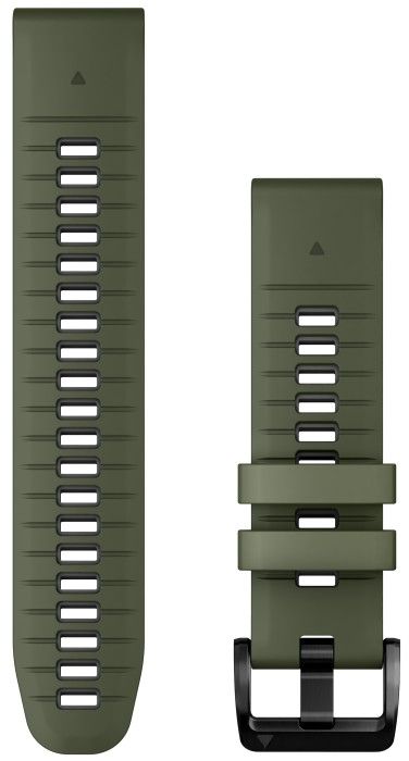 Garmin QuickFit® 22 Klockarmband Mossgrön/Grafitgrå Silikon