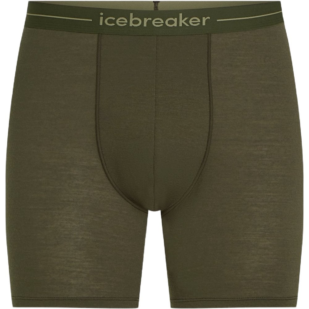 Icebreaker M's Anatomica Long Boxers Dk Loden