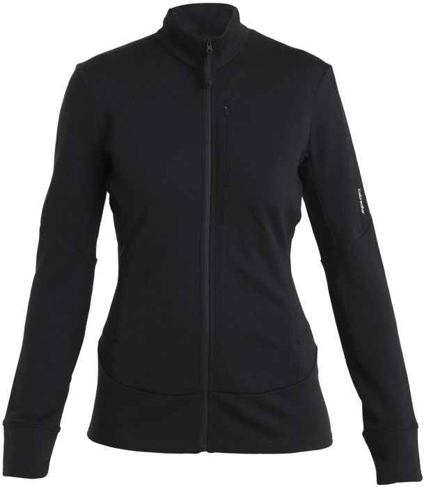 Icebreaker Ws Merino 260 Quantum IV LS Zip Black