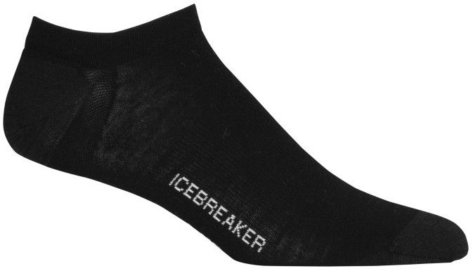 Icebreaker M Lifestyle Fine Gauge No Show Black/Snow