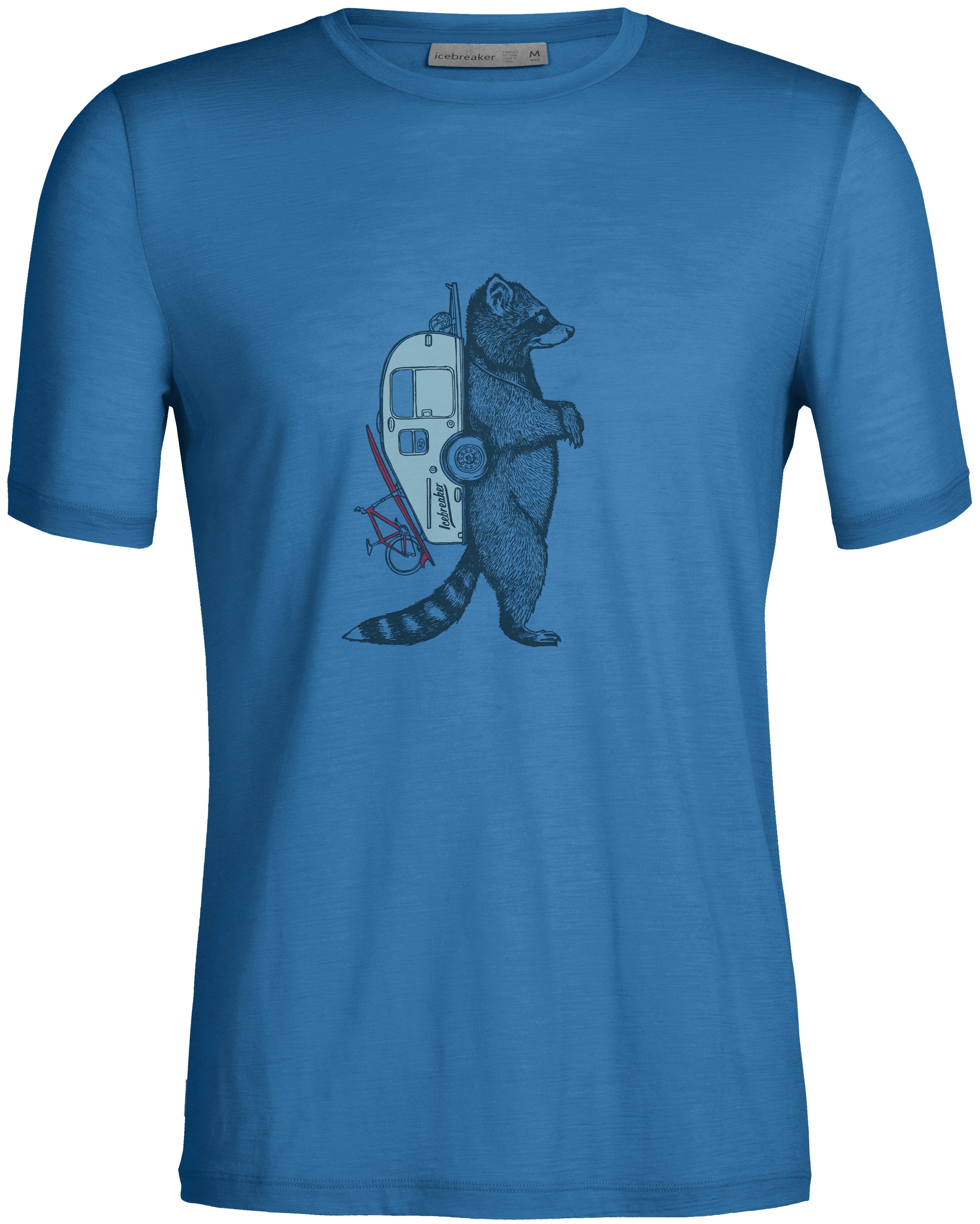 Icebreaker M Tech Lite II SS Tee Waschbar Azur Azur