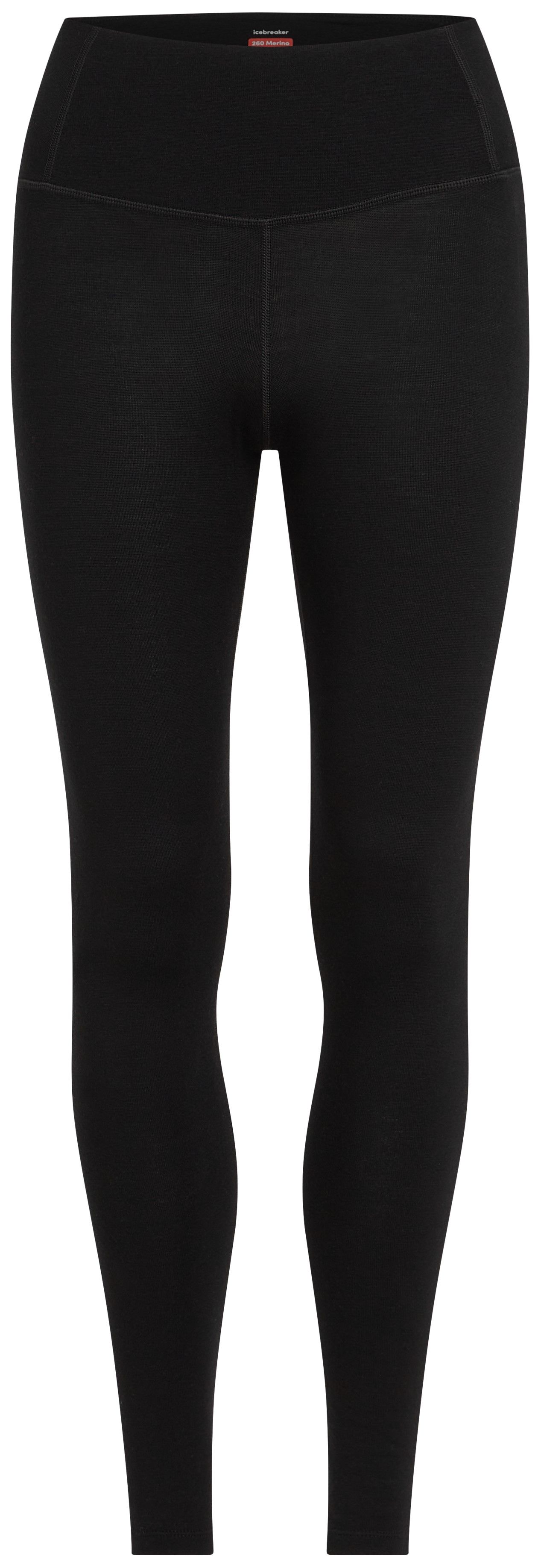 Icebreaker Ws Merino 260 Tech High Rise Leggings Black