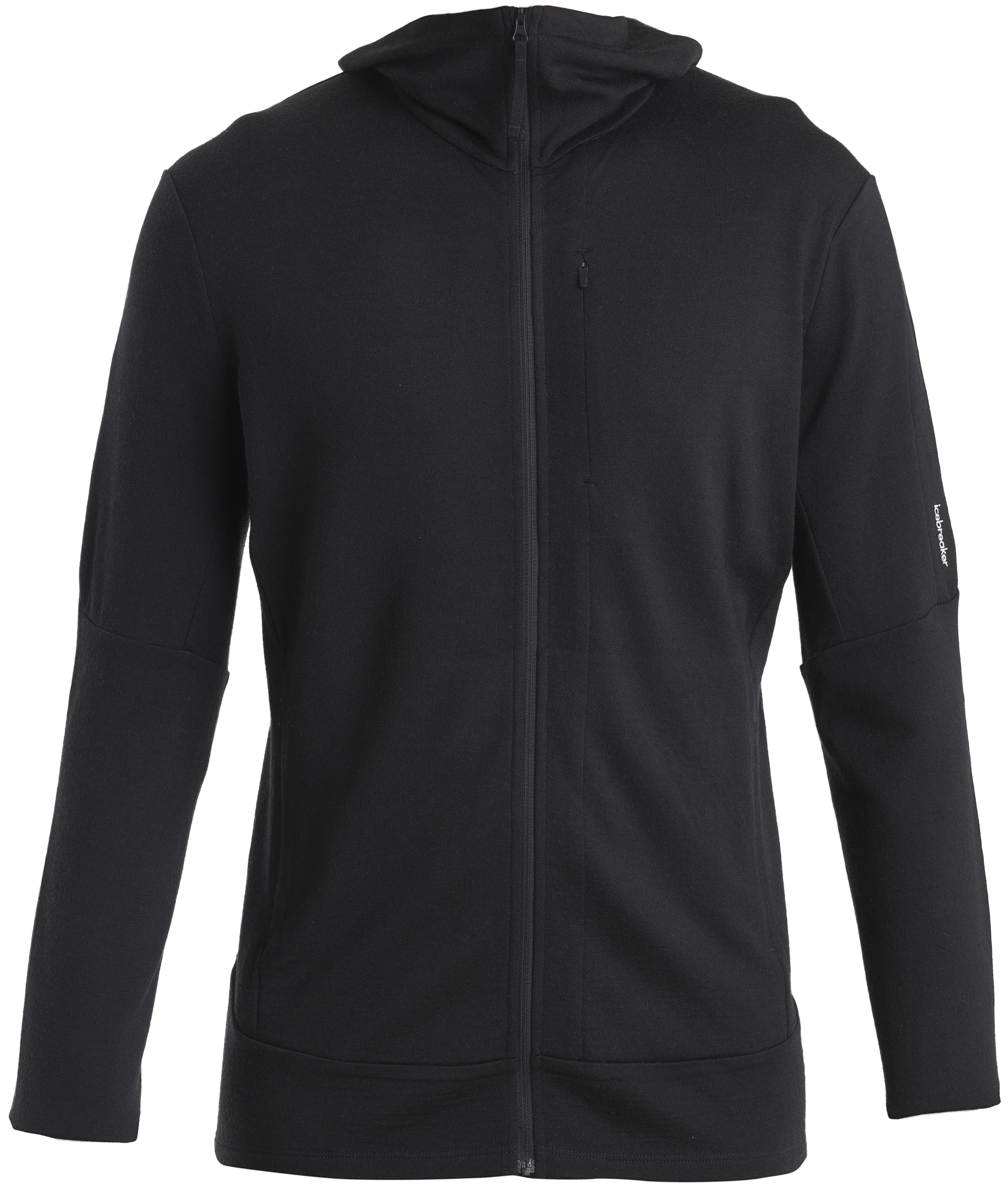 Icebreaker M's Merino 260 Quantum IV LS Zip Hoodie Black