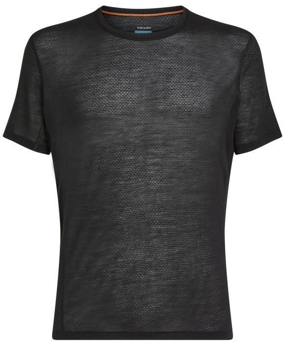 Icebreaker M's Mer 75 Cool-Lite Featherlight SS Crewe Black