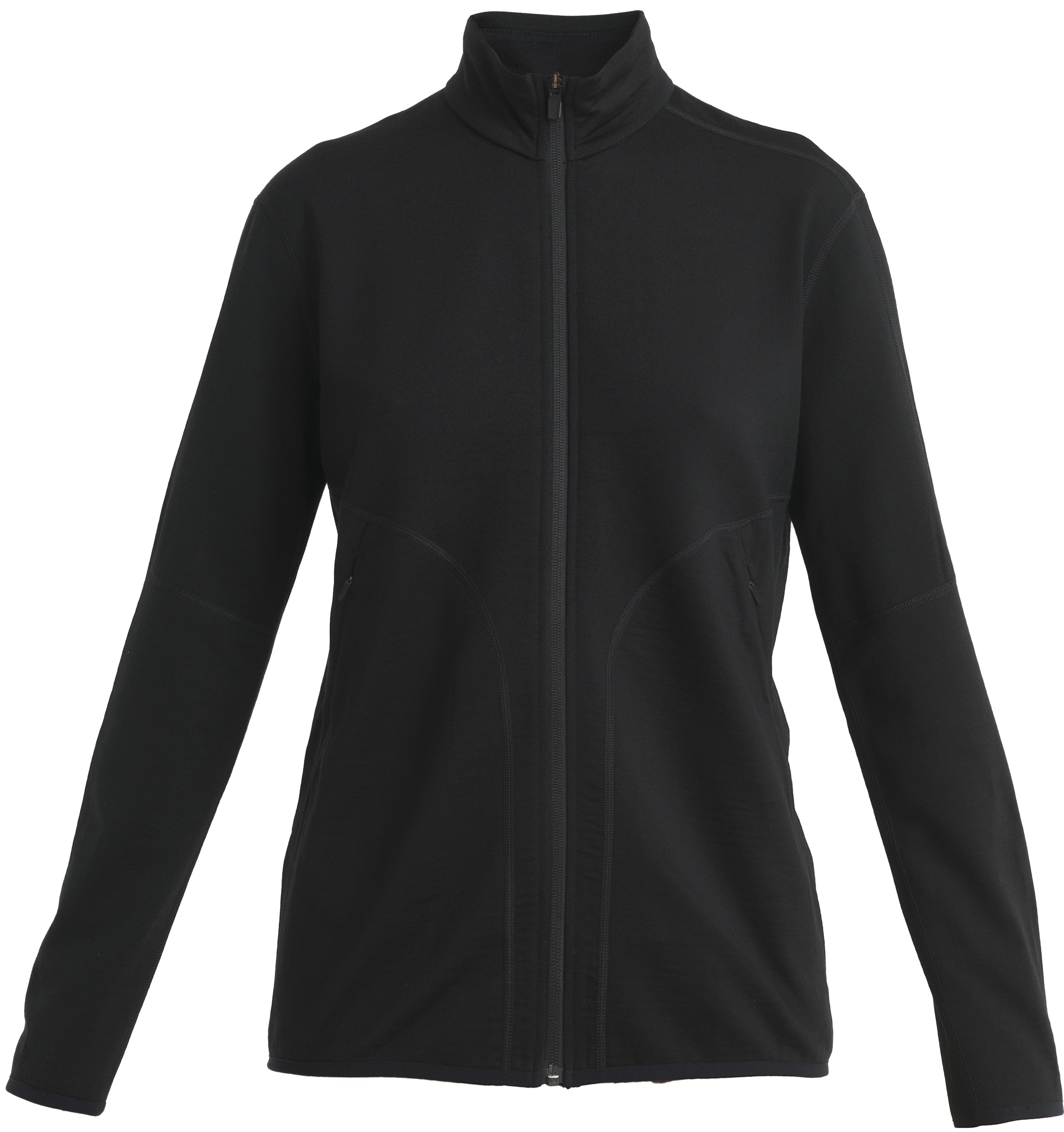 Icebreaker Ws Merino 560 Realfleece Elemental II LS Zip Black