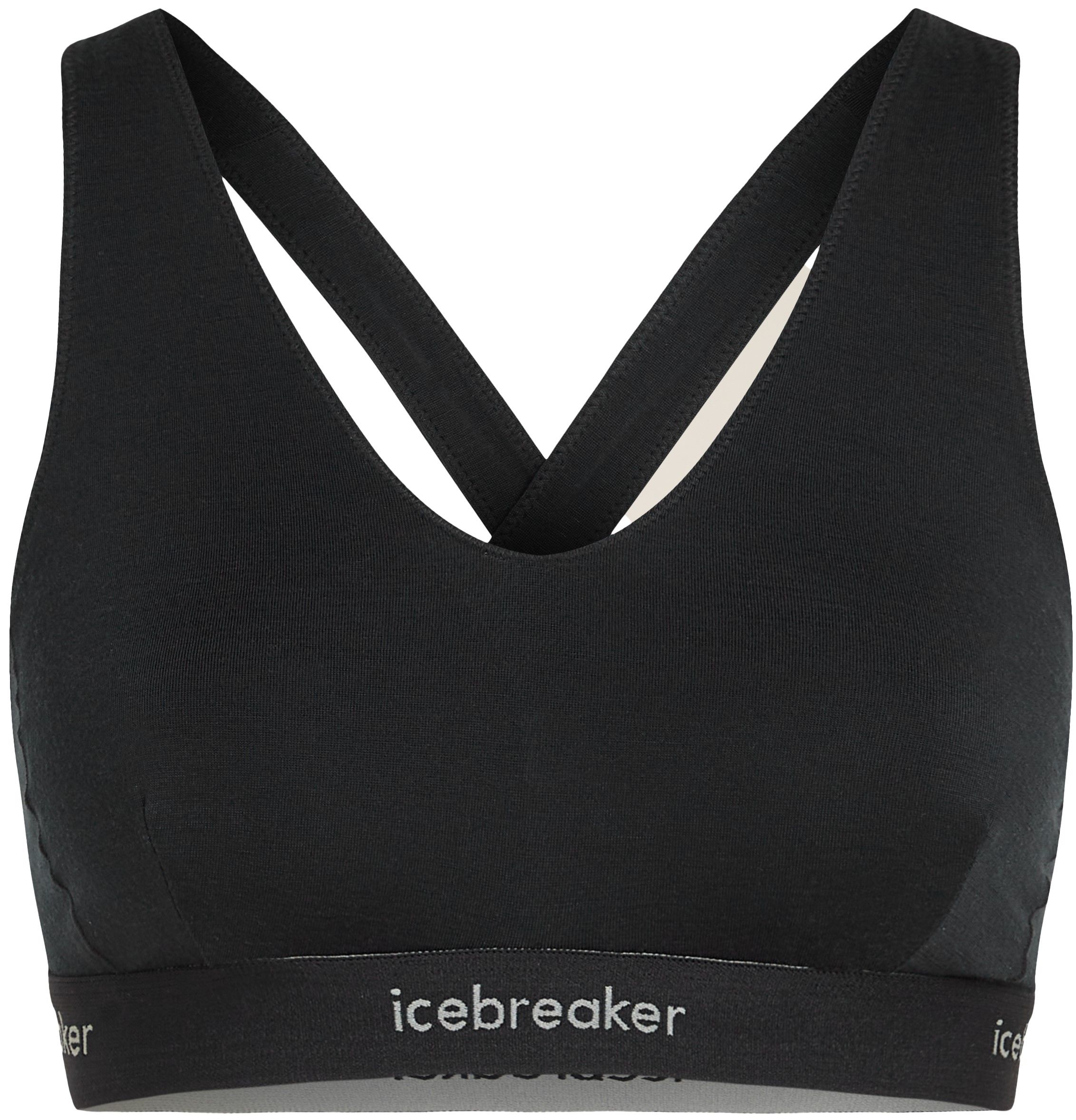 Icebreaker Mer 125 Cool-Lite Sprite Racerback Bra urheiluliivi, Black