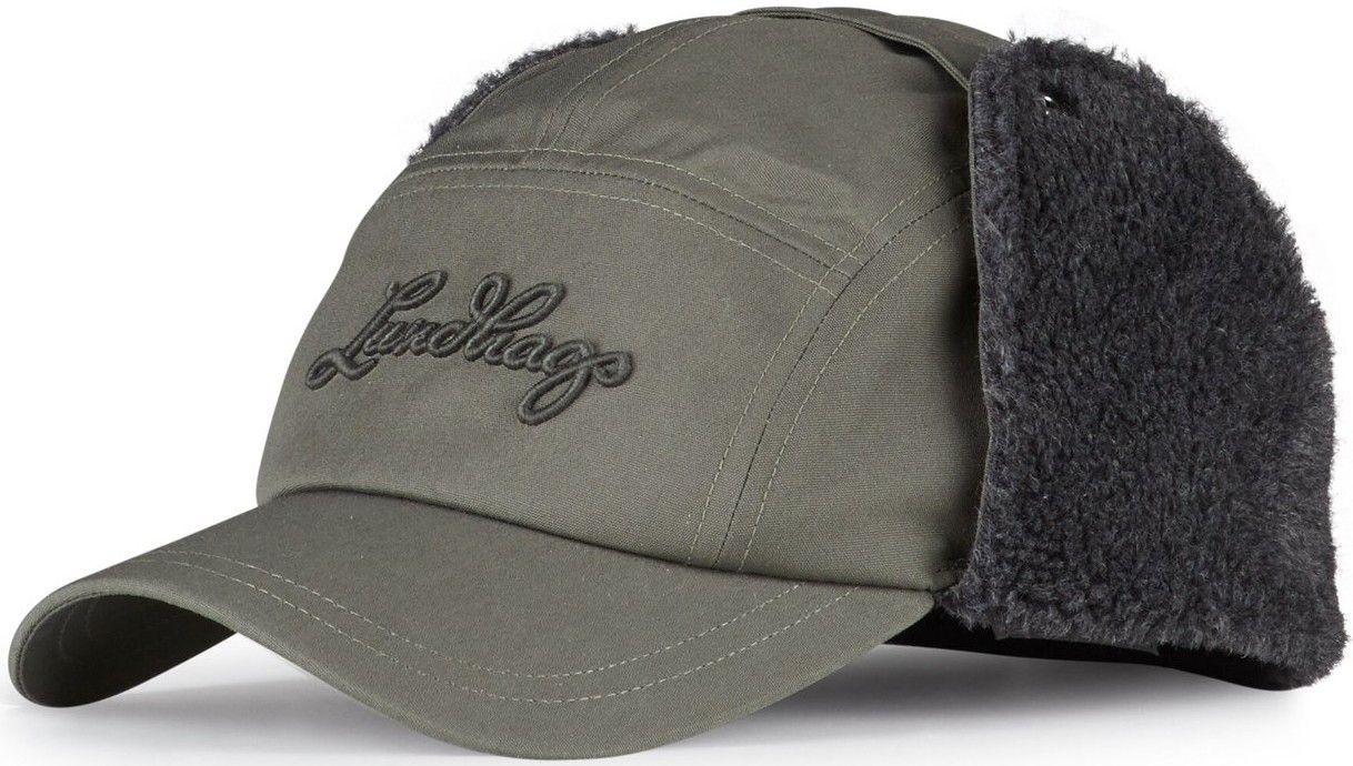 Lundhags Habe Pile Trapper Hat Forest Green