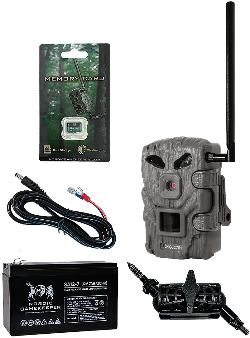 Nordic Gamekeeper Cloud Camera Bundle valvontakamerapaketti