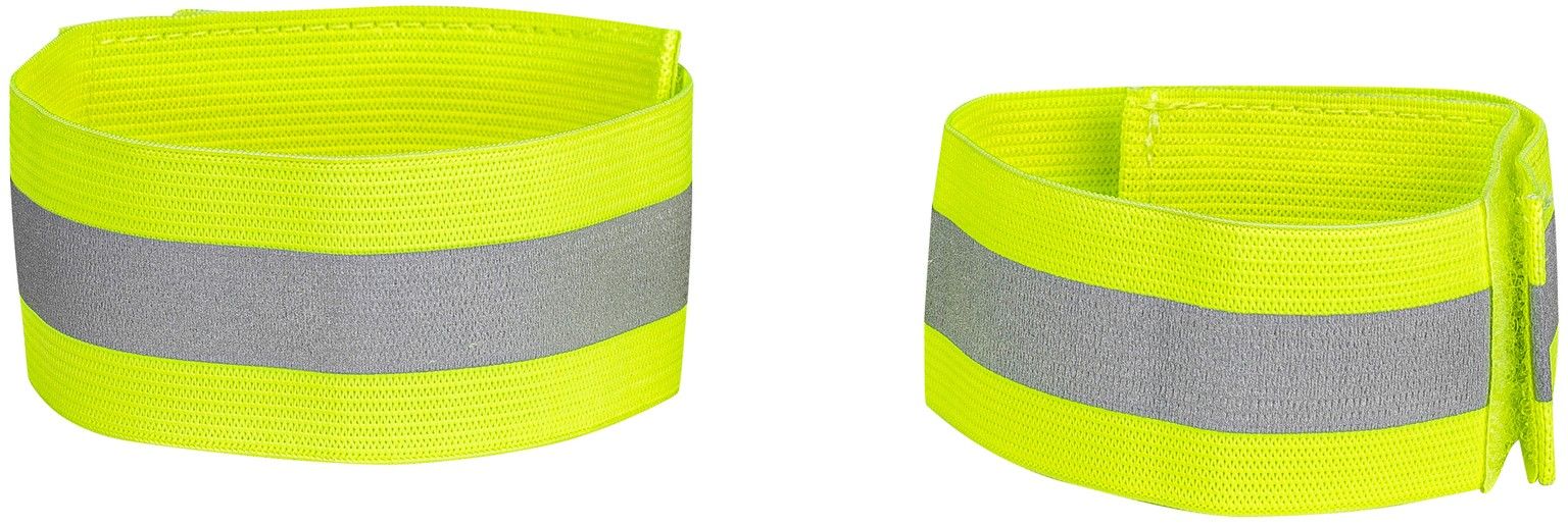 Nordic Grip Reflective 2 Arm/Leg Band Yellow