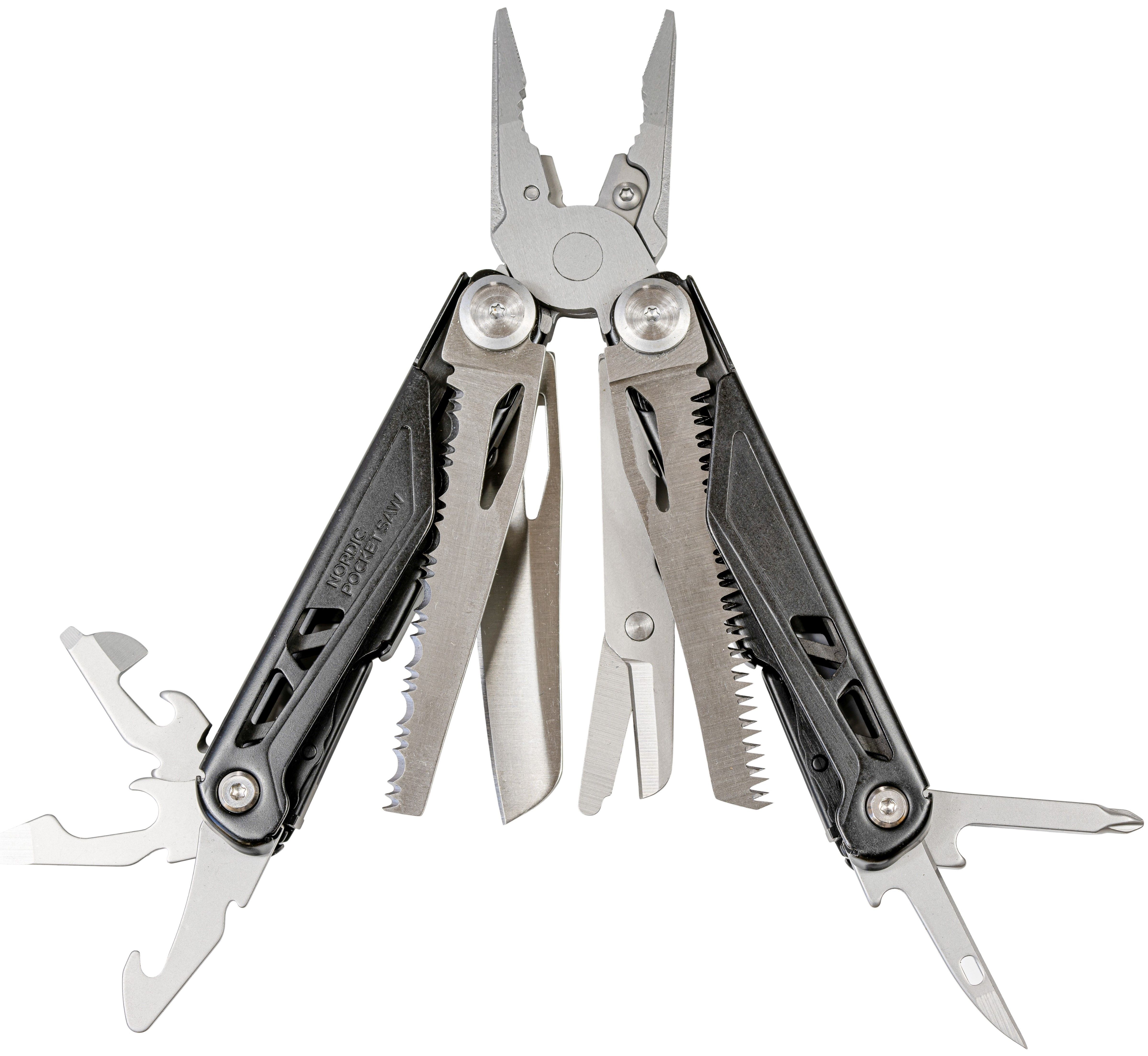 Nordic Pocket Saw Multitool 13 Black