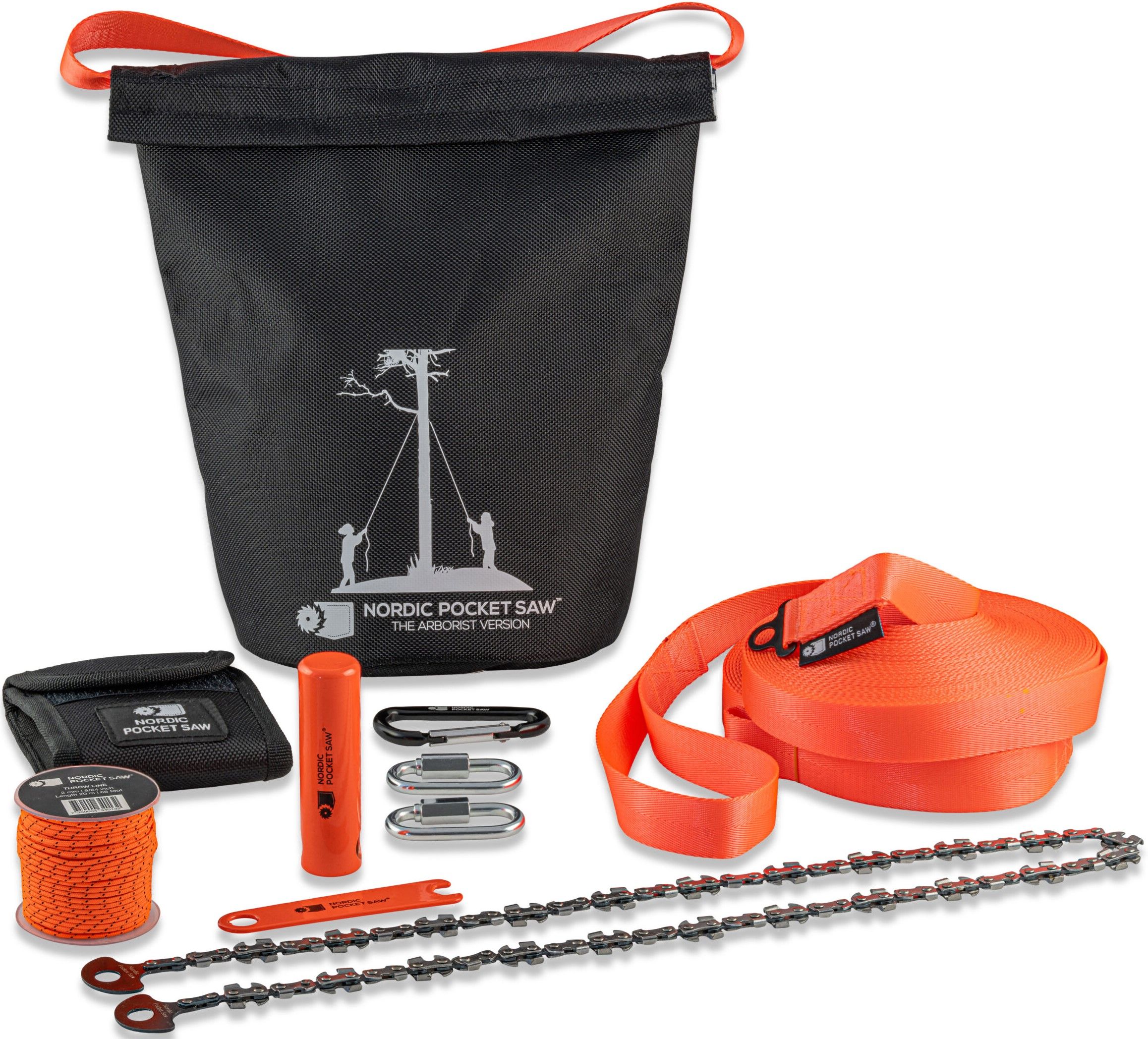 Nordic Pocket Saw Arborist v.2 Orange-Black