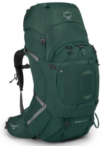 Osprey Aether Plus 70L Axo Green