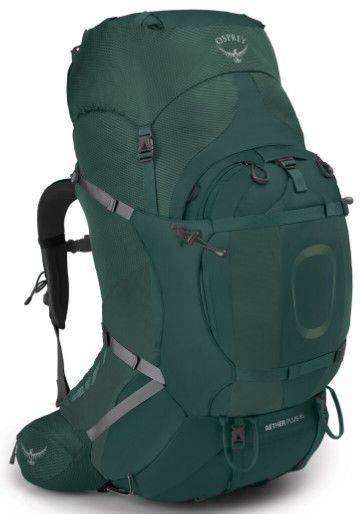 Osprey Aether Plus 85L Axo Green