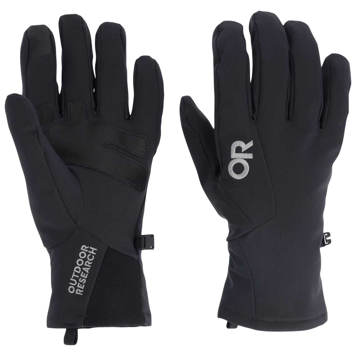 Outdoor Research Men's Sureshot Softshell Gloves Black