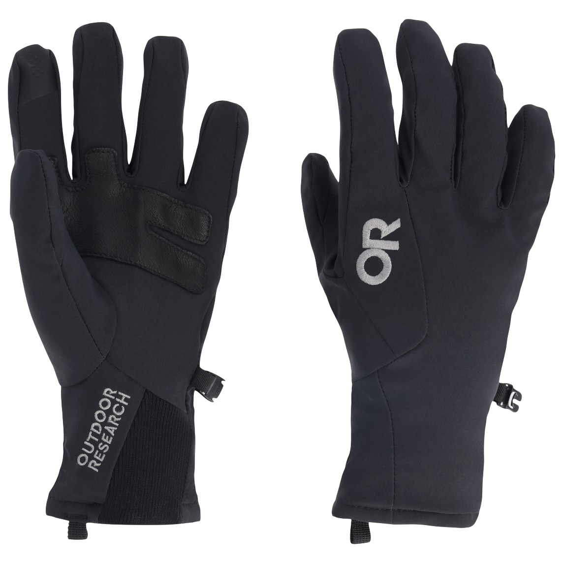 Outdoor Research Women's Sureshot Softshell Gloves Black