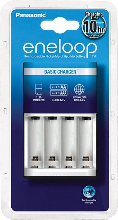 Panasonic Eneloop NiMH laddare 4 AA/AAA BQ-CC51E