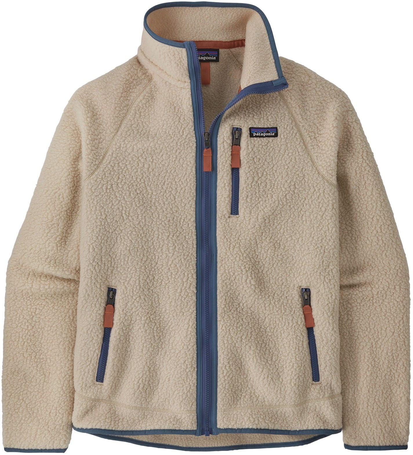 Patagonia M's Retro Pile Jacket Dark Natural w/Utility Blue